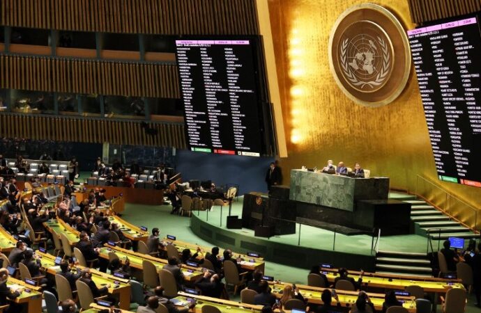 Assemblea generale Onu, risoluzione: “pace giusta e duratura”