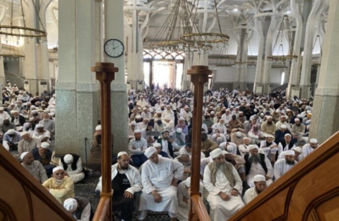 Grande Moschea di Roma, 3000 persone, per il XXXIII incontro di al-Da’wa wa al-Tabligh