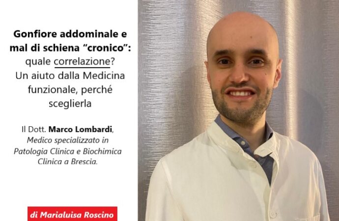 Gonfiore addominale e mal di schiena “cronico”: quale correlazione? Un aiuto dalla Medicina funzionale, perché sceglierla