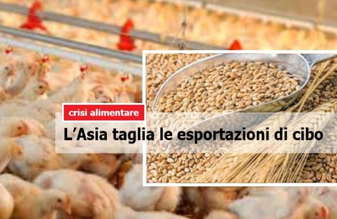 L’Asia taglia le esportazioni di cibo, mentre il mondo è in piena crisi alimentare