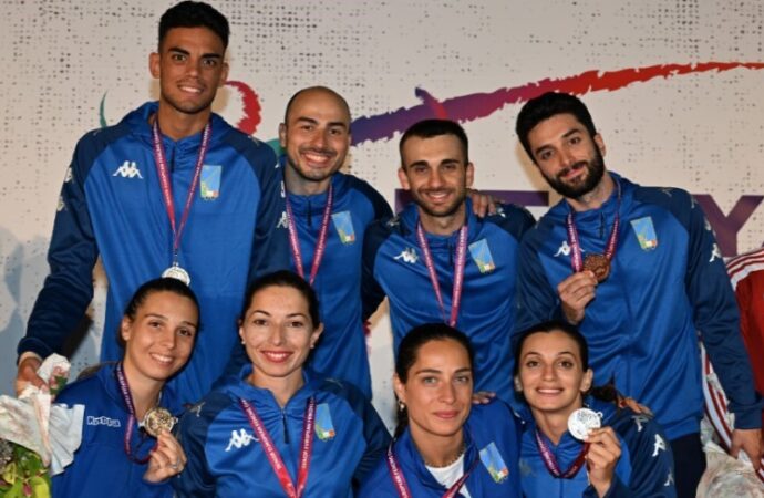 ANTALYA 2022 – Italia oro nel fioretto maschile a squadre agli Europei di scherma