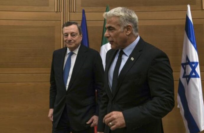 Draghi in Israele: “Italia cerca pace e rifiuta ogni discriminazione”