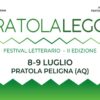 Festival letterario “PRATOLALEGGE”: l’8 e 9 luglio al via la 2° edizione