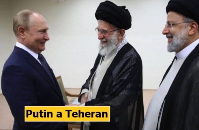 Putin a Teheran per colloqui con i leader di Iran e Turchia