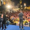 Conte a Palermo, concluso tour elettorale siciliano