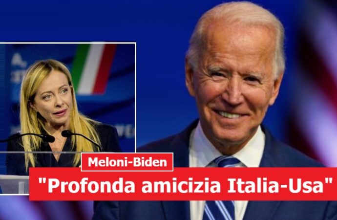 Governo, colloquio telefonico Meloni-Biden: “Profonda amicizia Italia-Usa”