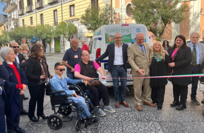 Piedimonte Matese: consegnato un pulmino per il trasporto dei disabili del territorio