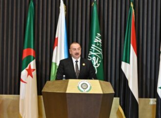 Il Presidente Ilham Aliyev al 31esimo vertice della Lega araba
