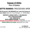 Bando del Comune di Altilia (Cosenza) procedura aperta