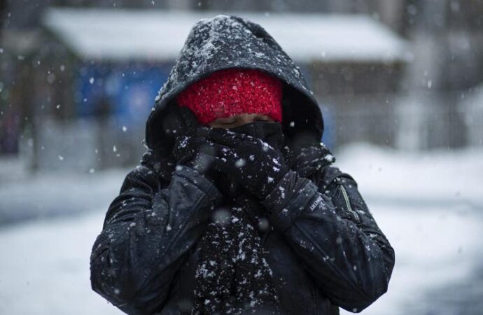 Usa, vento gelido -77 gradi. Congelamento in 10 minuti