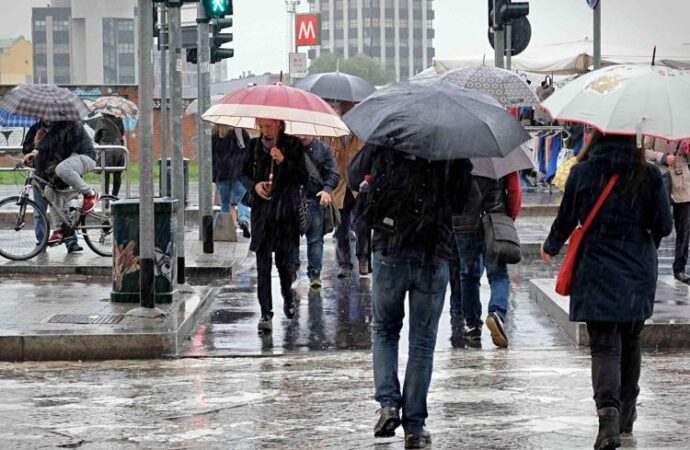 Maltempo Italia, in arrivo piogge e temporali: allerta gialla in quattro regioni