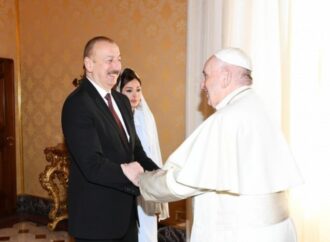 Aliyev ringrazia Papa Francesco per il suo costante apprezzamento dell’ambiente multiculturale dell’Azerbaigian