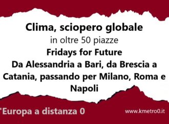 Clima, Fridays for Future: sciopero globale in oltre 50 piazze