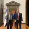 L’Ambasciatore di Israele Alon Bar in visita alla Galleria degli Uffizi