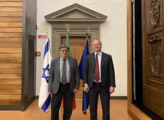 L’Ambasciatore di Israele Alon Bar in visita alla Galleria degli Uffizi