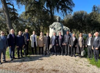 Roma, Villa Borghese: 100° anniversario del Leader Nazionale dell’Azerbaigian, piantumazione di alberi