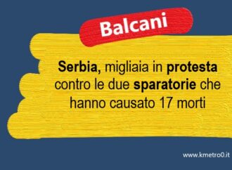 Serbia, migliaia in protesta contro le due sparatorie che hanno causato 17 morti