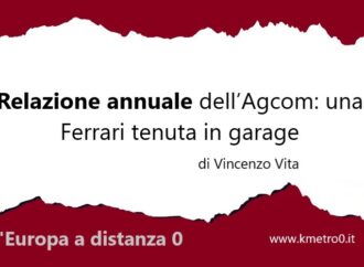 Relazione annuale dell’Agcom: una Ferrari tenuta in garage