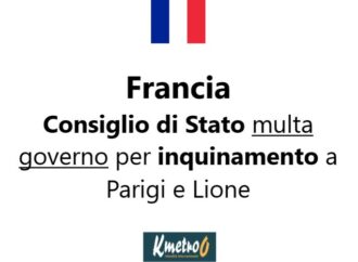 Francia: Consiglio di Stato multa governo per inquinamento a Parigi e Lione