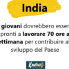 India: si discute di una settimana lavorativa di 70 ore
