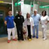 Unità cinofila salvataggio visita piccoli pazienti