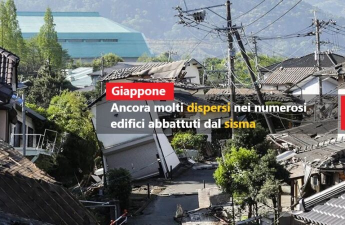 Giappone: terremoto Ishikawa, 30 vittime confermate a Noto