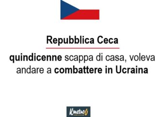 Repubblica Ceca: quindicenne scappa di casa, voleva andare a combattere in Ucraina