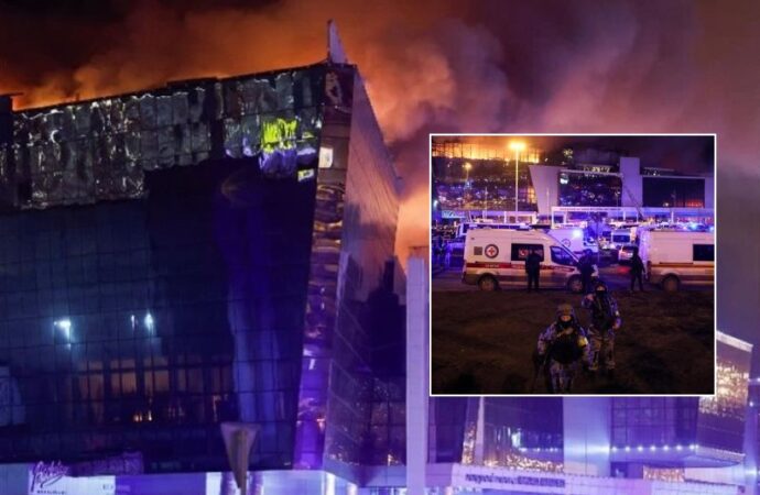 Mosca, almeno 40 morti e 100 feriti nell’attentato a Crocus City Hall