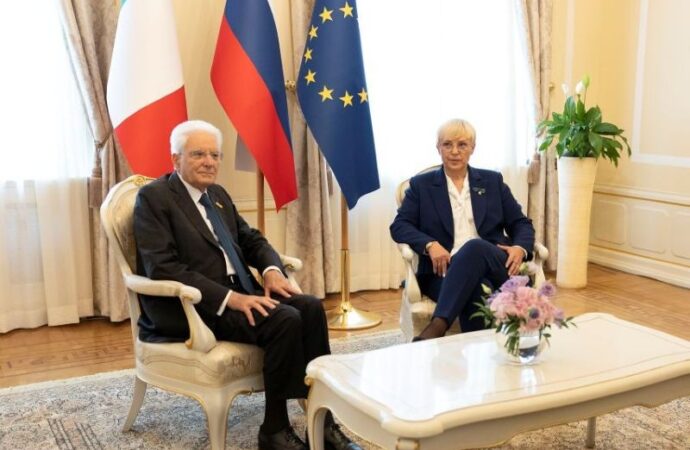 Slovenia, Mattarella in visita di Stato: “Grande sintonia, anche sul piano economico”