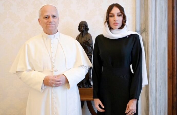 Mehriban Aliyeva, Primo Vicepresidente dell’Azerbaigian, in visita alla Santa Sede