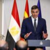 Sanchez, embargo armi Israele proseguirà fino a consolidamento processo pace