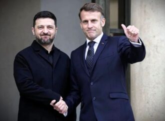 Zelensky all’Eliseo, all’indomani dei colloqui con gli Stati Uniti