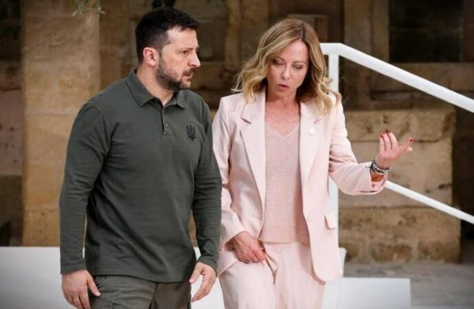 Zelensky a Roma: l’incontro con il Papa, poi la visita a Meloni