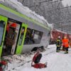Svizzera, treno deraglia nel canton vallese: 5 i feriti
